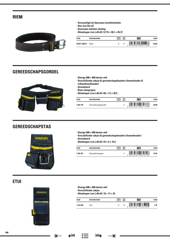 Stanley Guerteltasche Nylon 1-96-181