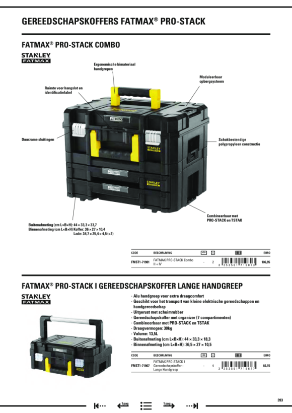 Stanley FatMax TSTAK I Systembox FMST1-71967