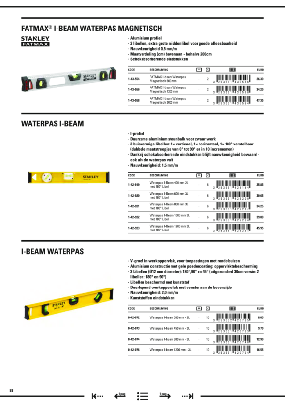 Stanley Wasserwaage Torpedo FatMax PRO Alu 23cm XTHT0-42495