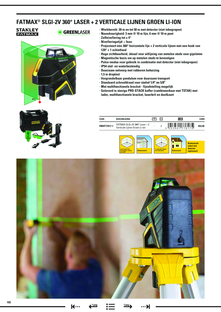 Stanley hoofdcatalogus NR.: 20910 - Seite 104