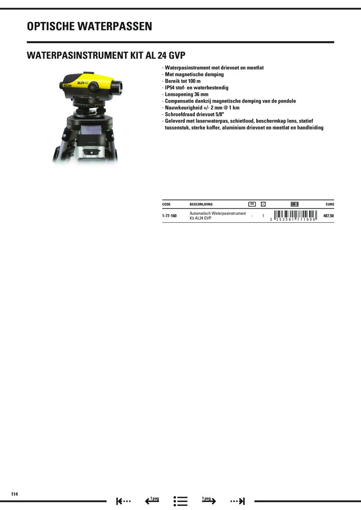 Stanley hoofdcatalogus NO.: 20910 - Page 116