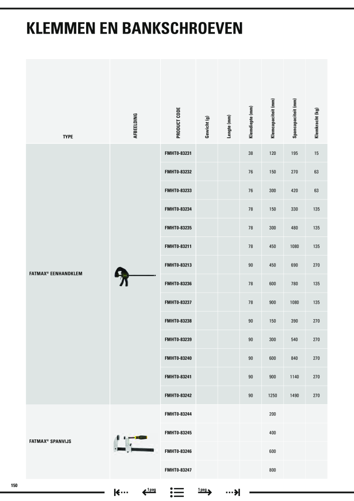 Stanley hoofdcatalogus Nº: 20910 - Página 152