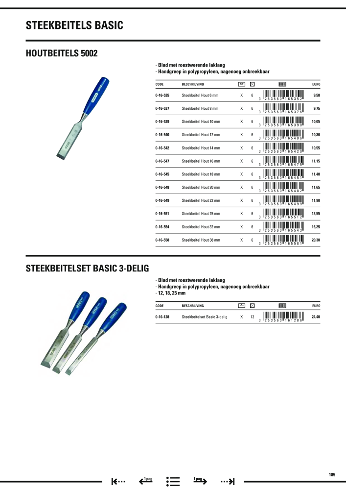 Stanley hoofdcatalogus Nº: 20910 - Página 187