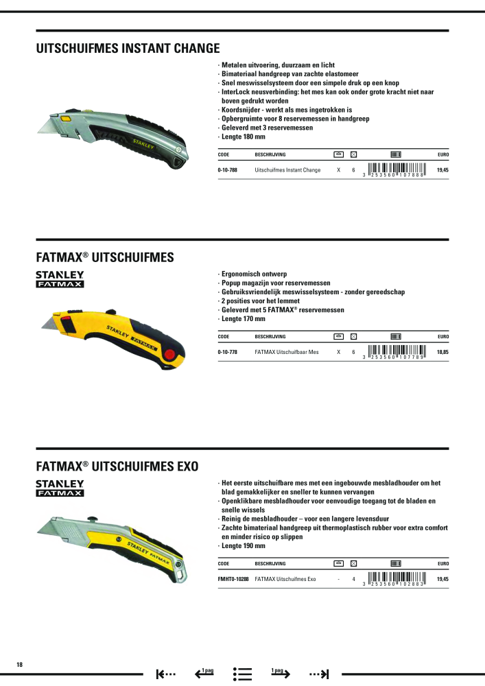 Stanley hoofdcatalogus NR.: 20910 - Pagina 20