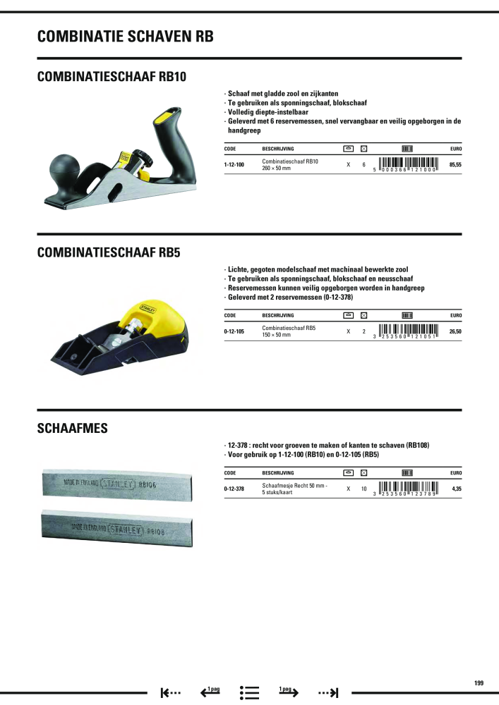 Stanley hoofdcatalogus Nº: 20910 - Página 201