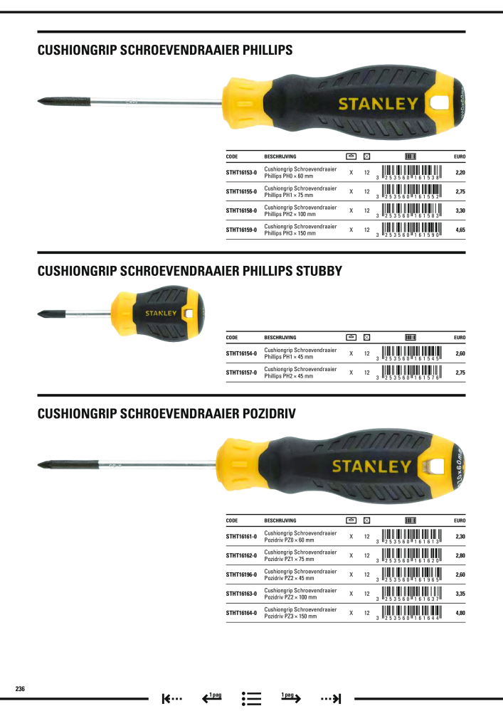 Stanley hoofdcatalogus NR.: 20910 - Pagina 238