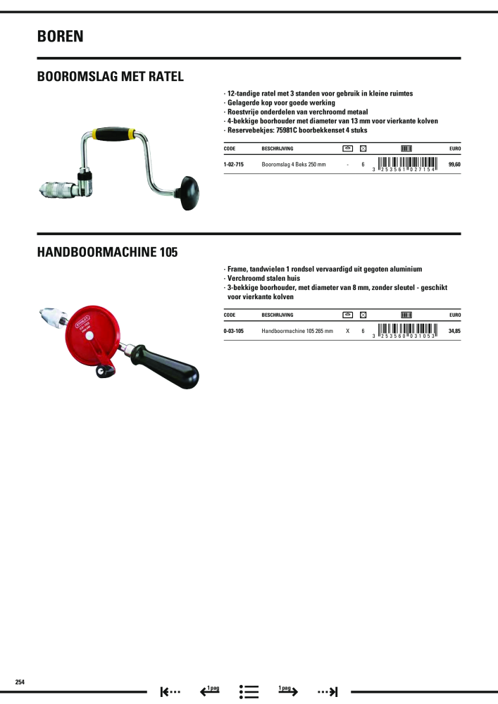 Stanley hoofdcatalogus Nº: 20910 - Página 256