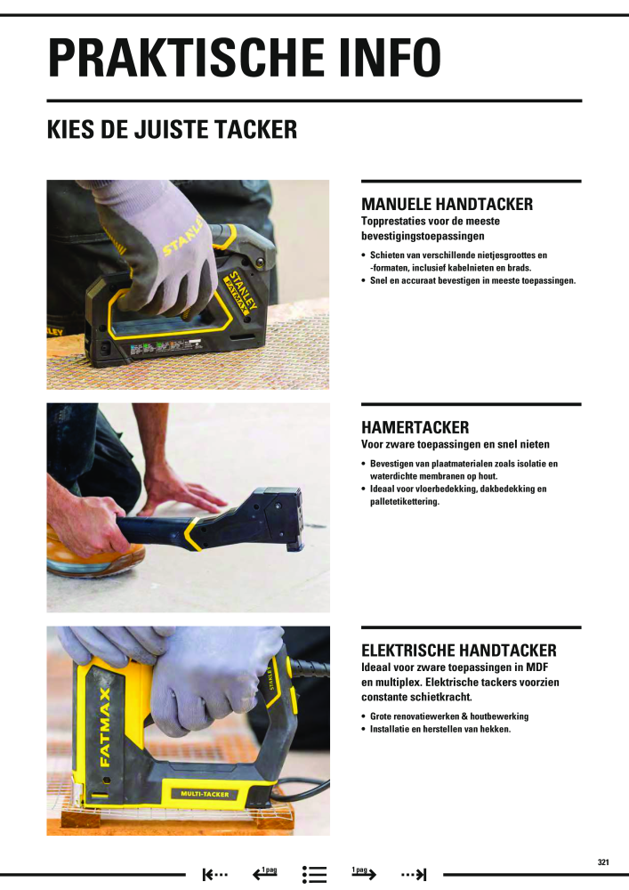 Stanley hoofdcatalogus NO.: 20910 - Page 323