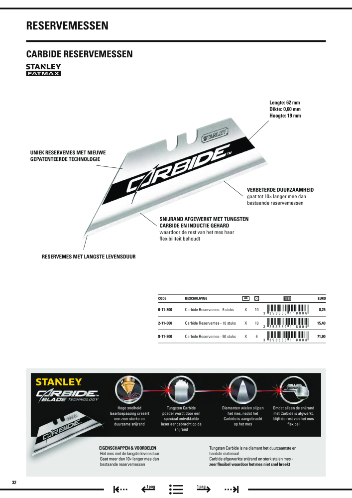 Stanley hoofdcatalogus NO.: 20910 - Page 34