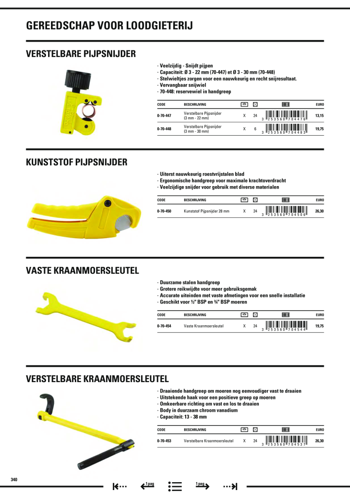 Stanley hoofdcatalogus Nº: 20910 - Página 342