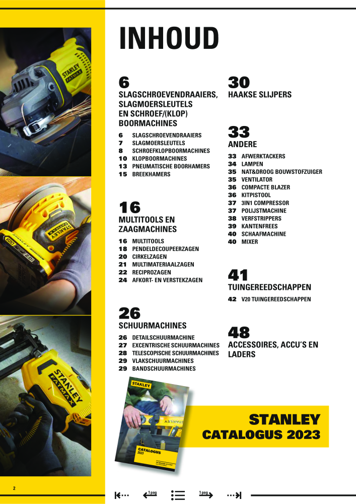 Stanley hoofdcatalogus NR.: 20910 - Seite 432