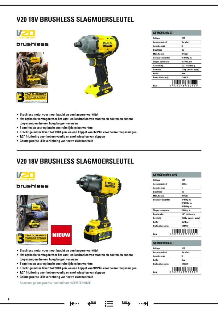 Stanley hoofdcatalogus Nº: 20910 - Página 440