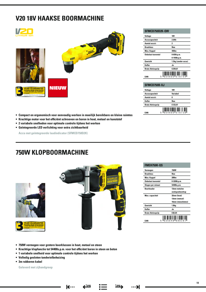 Stanley hoofdcatalogus NR.: 20910 - Seite 443