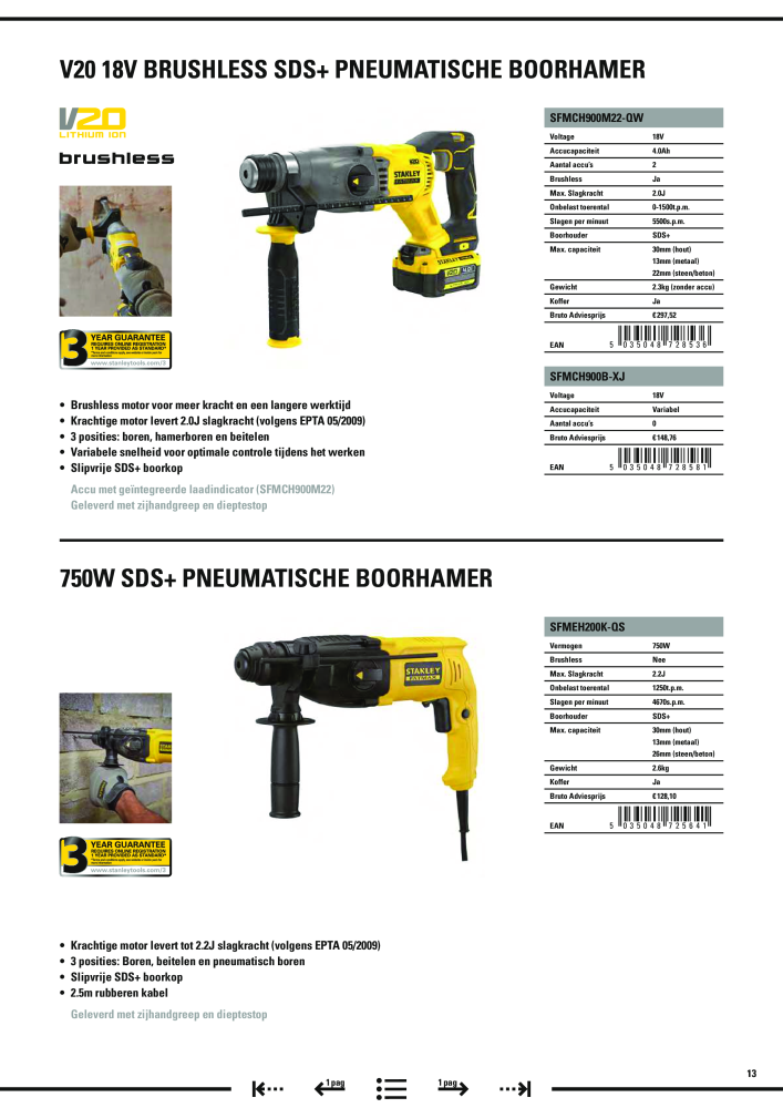 Stanley hoofdcatalogus NO.: 20910 - Page 445