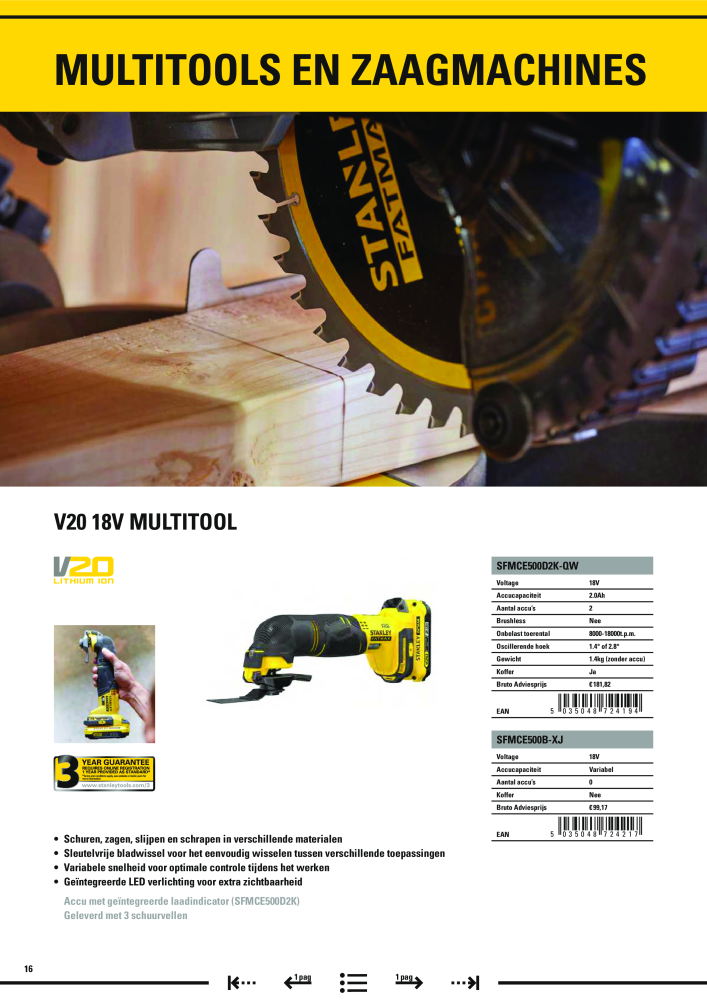 Stanley hoofdcatalogus NO.: 20910 - Page 448