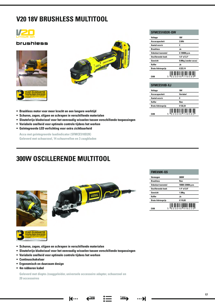 Stanley hoofdcatalogus NO.: 20910 - Page 449