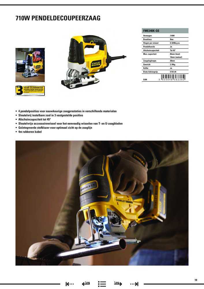 Stanley hoofdcatalogus NR.: 20910 - Seite 451