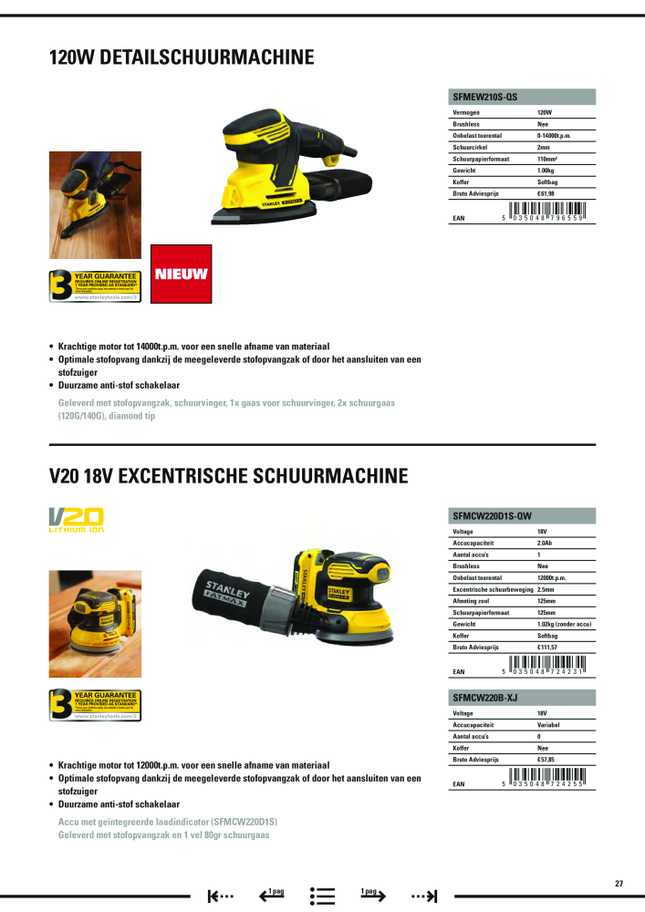 Stanley hoofdcatalogus NO.: 20910 - Page 459