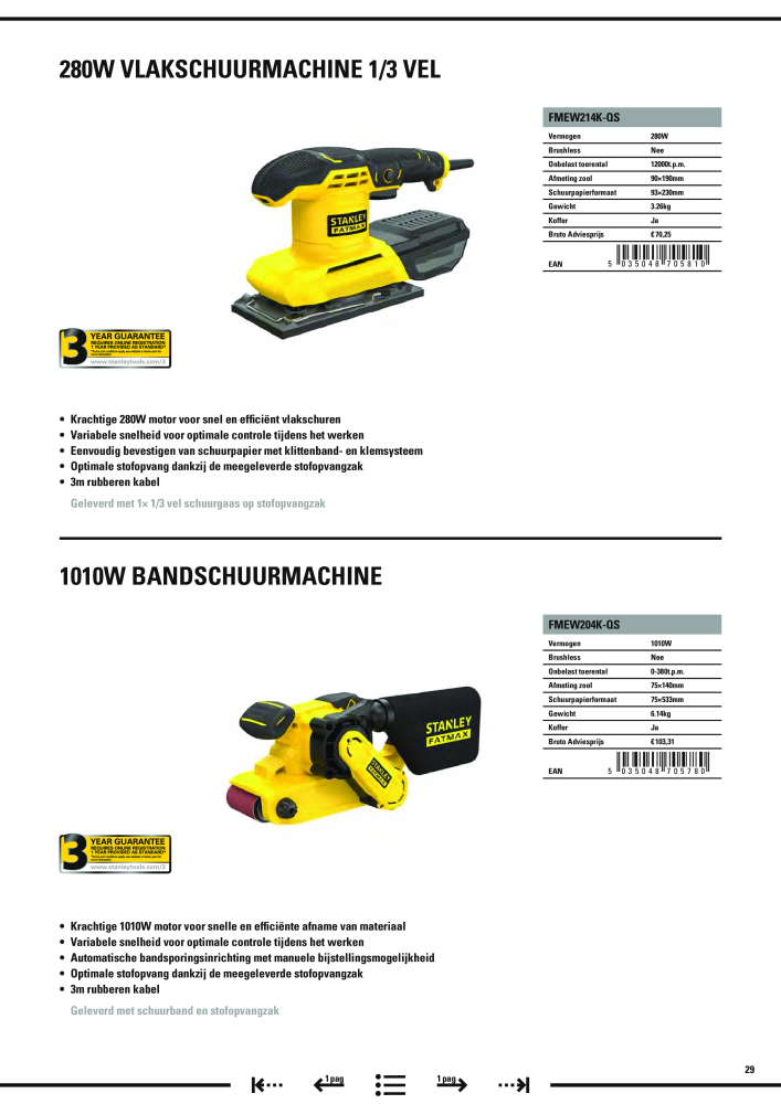 Stanley hoofdcatalogus NR.: 20910 - Pagina 461