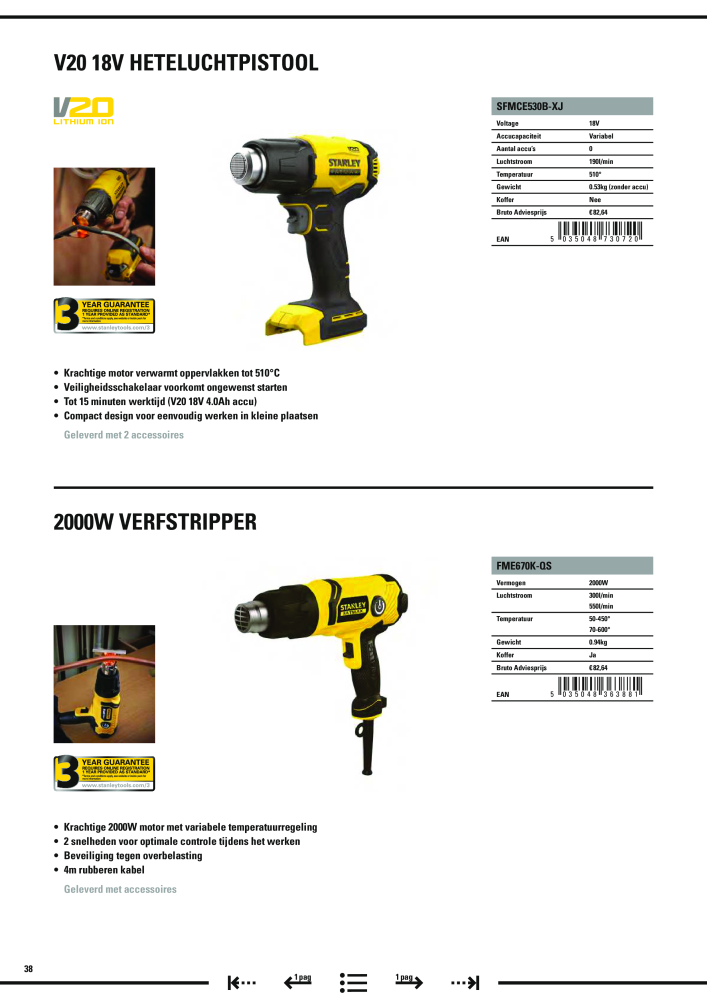 Stanley hoofdcatalogus Nº: 20910 - Página 470