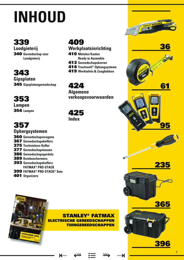 Stanley hoofdcatalogus NO.: 20910 - Page 5