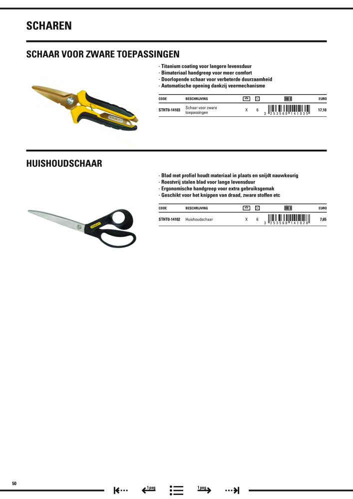 Stanley hoofdcatalogus NR.: 20910 - Pagina 52