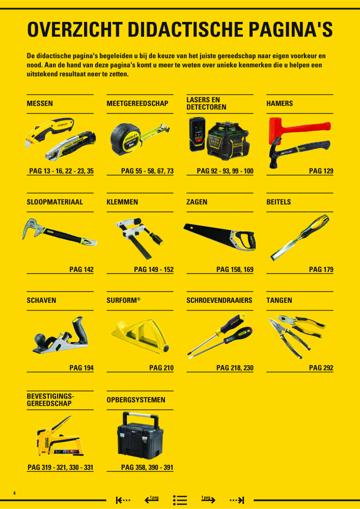 Stanley hoofdcatalogus NO.: 20910 - Page 6