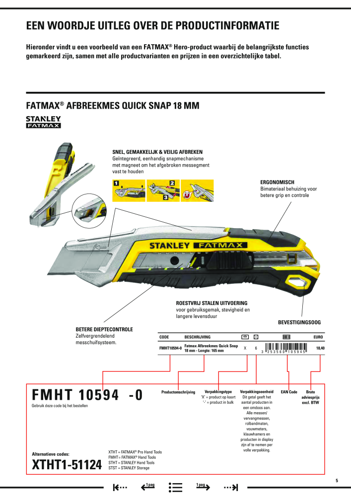 Stanley hoofdcatalogus NR.: 20910 - Pagina 7