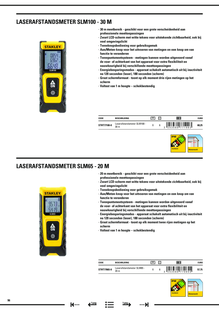 Stanley hoofdcatalogus NR.: 20910 - Seite 98