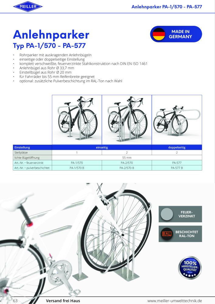 Meiller - Aussenanlagen Katalog NR.: 20914 - Seite 64