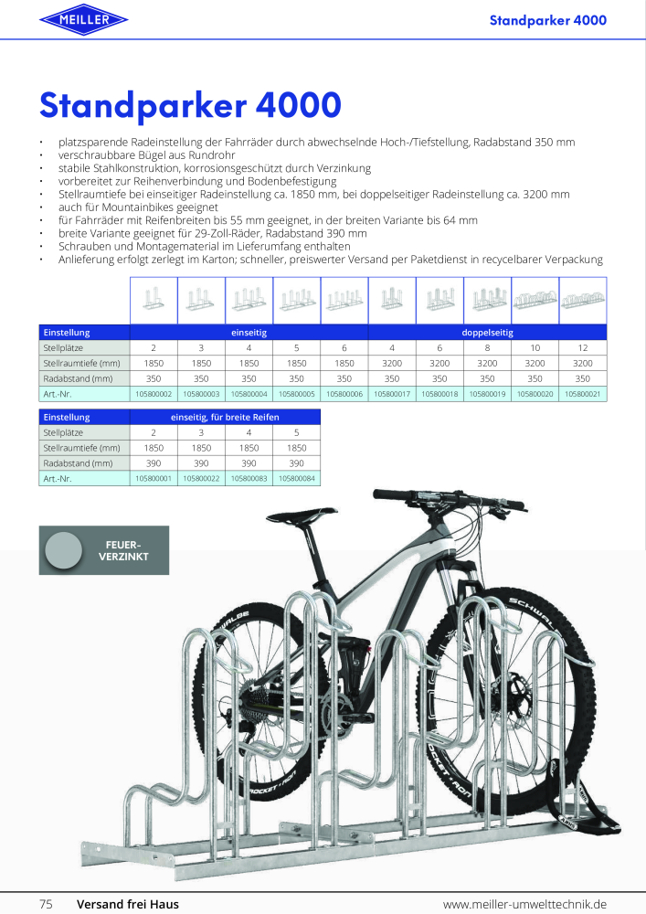 Meiller - Aussenanlagen Katalog NR.: 20914 - Seite 76