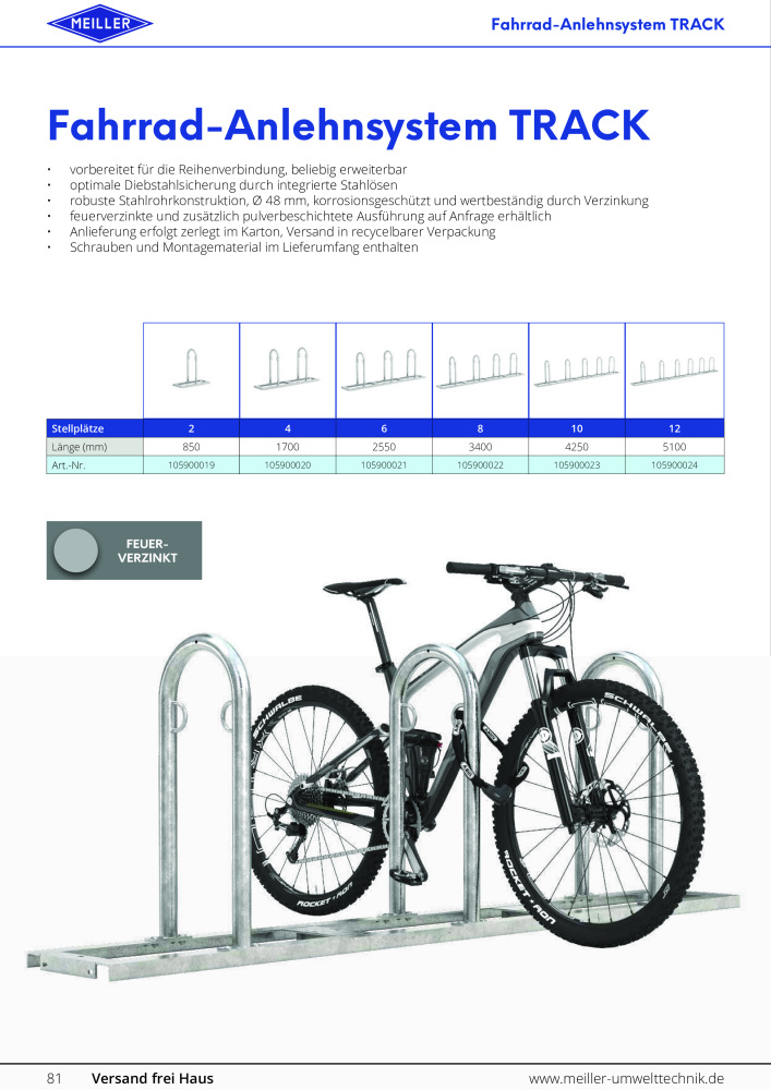 Meiller - Aussenanlagen Katalog NR.: 20914 - Seite 82