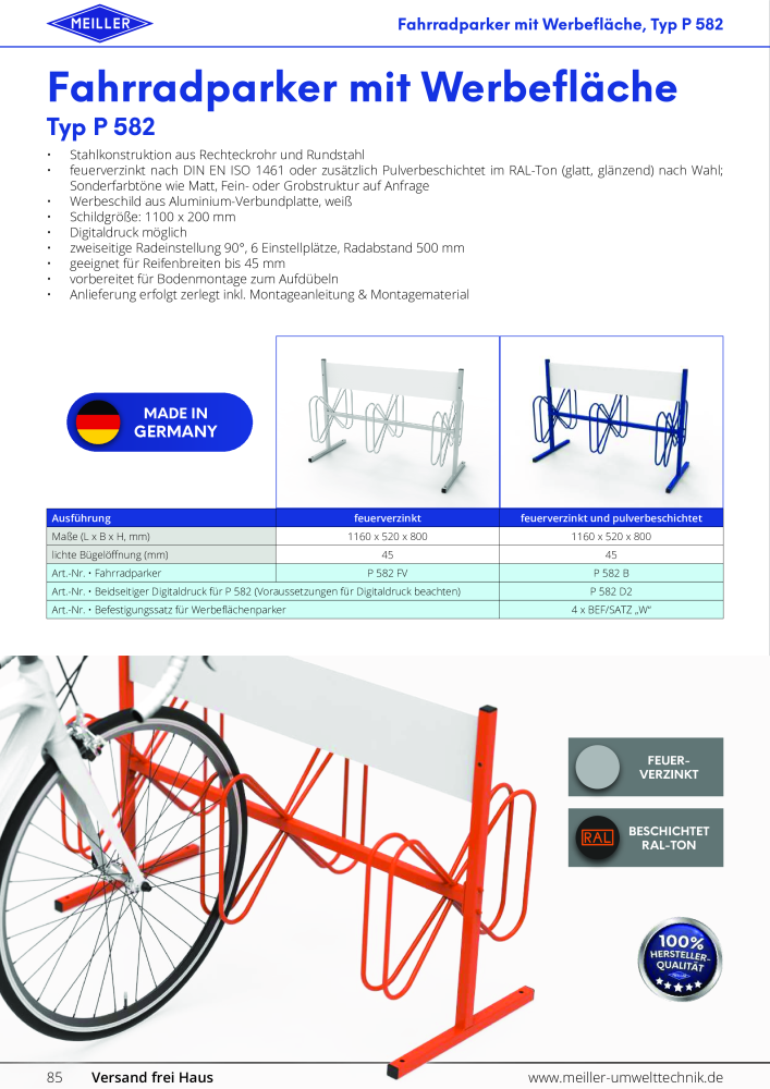 Meiller - Aussenanlagen Katalog NR.: 20914 - Seite 86