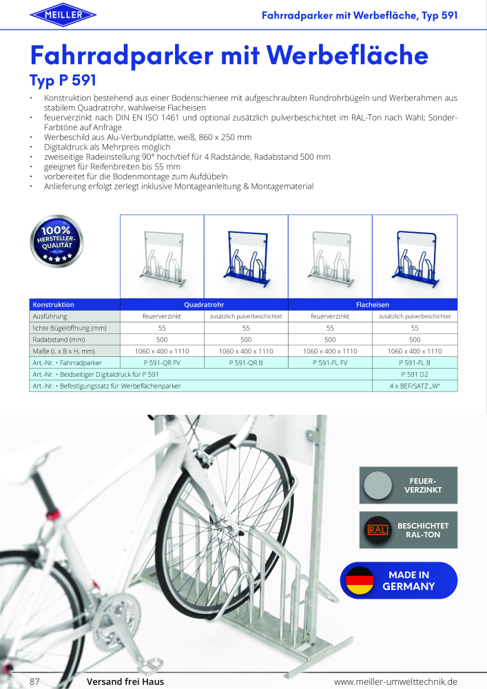 Meiller - Aussenanlagen Katalog NR.: 20914 - Seite 88