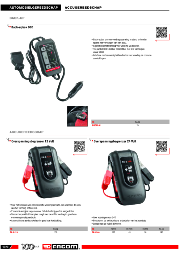 FACOM Selbstspannender Aussenabzieher 10-35mm U.14A