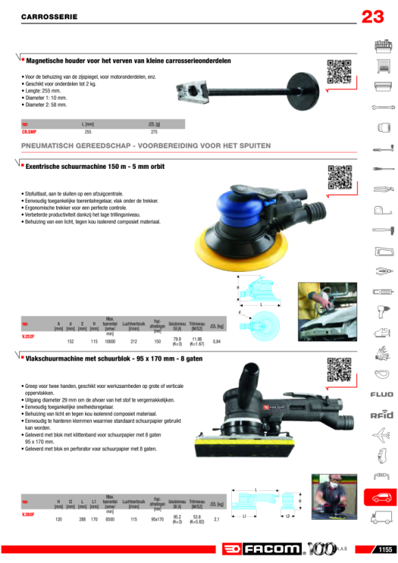 FACOM Magnethalter fuer Lackierarbeiten CR.SMP