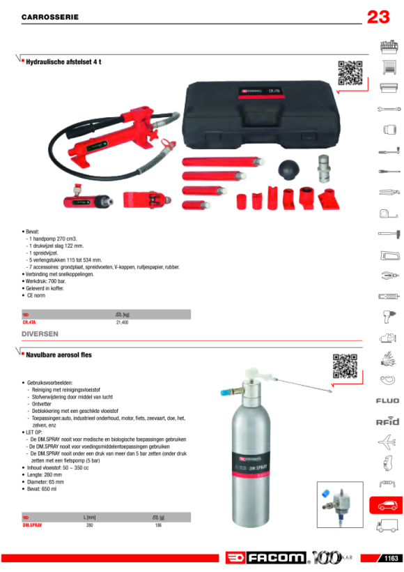 FACOM Verlaengerung 482mm CR.10TA-8