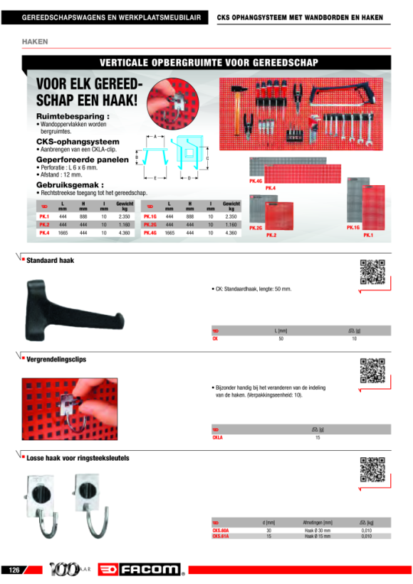 FACOM Standard-Haken 50 mm lang CK