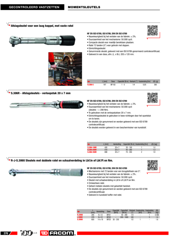 FACOM Drehmomentschluessel 1/4” 1 - 5 Nm R.306-5