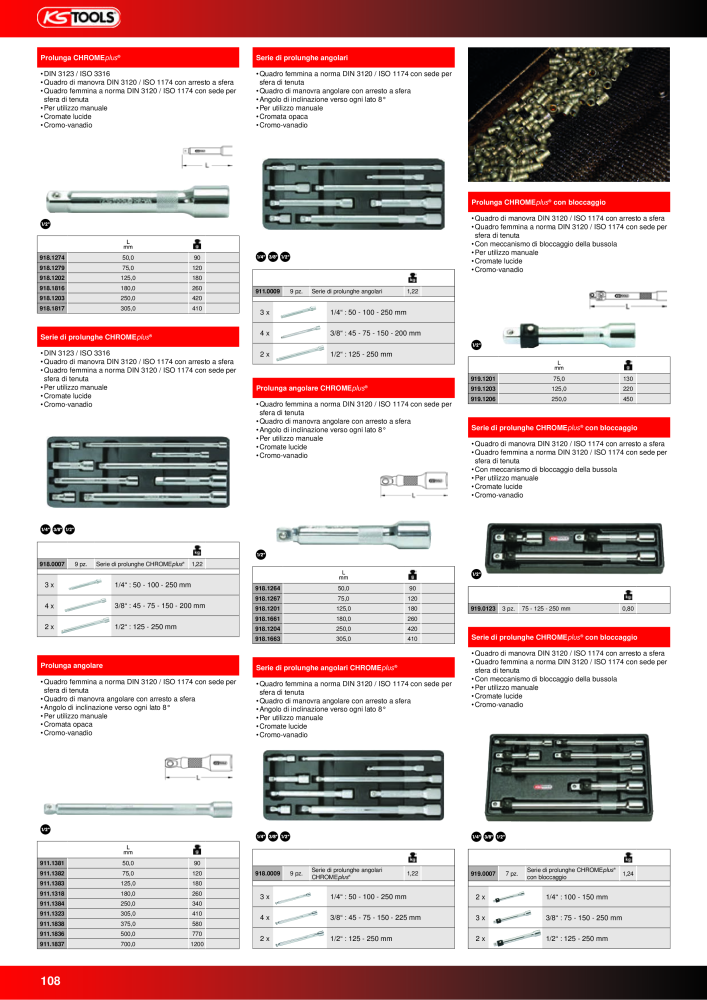 KS Tools Utensili per l'industria e l'artigianato NR.: 20981 - Seite 108