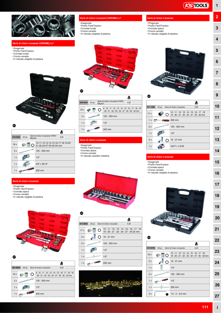 KS Tools Utensili per l'industria e l'artigianato n.: 20981 - Pagina 111