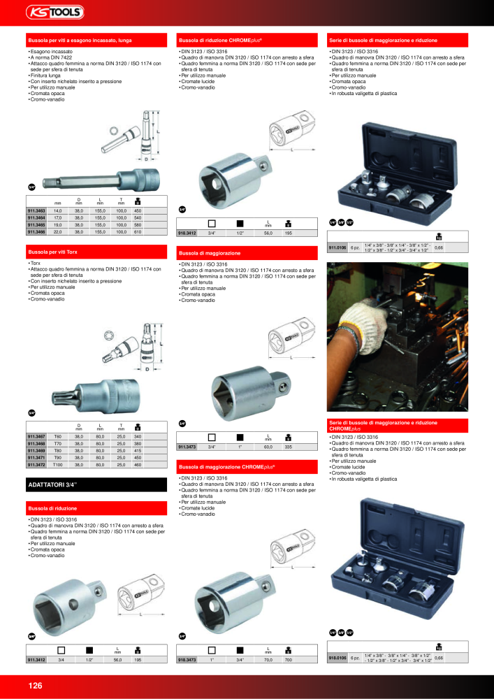 KS Tools Utensili per l'industria e l'artigianato NR.: 20981 - Seite 126