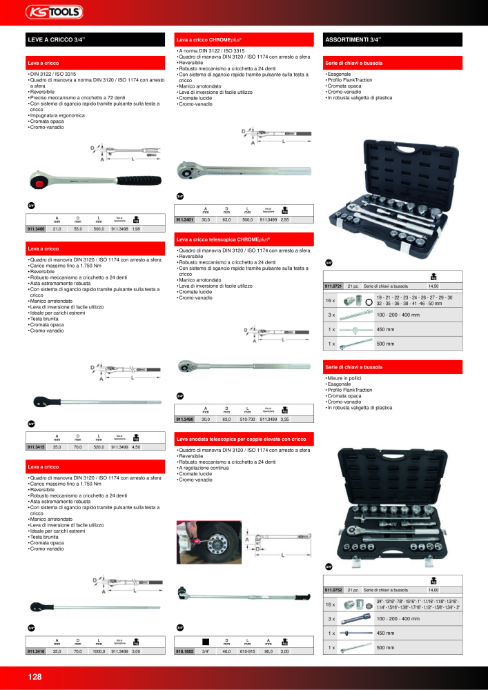 KS Tools Utensili per l'industria e l'artigianato NR.: 20981 - Seite 128