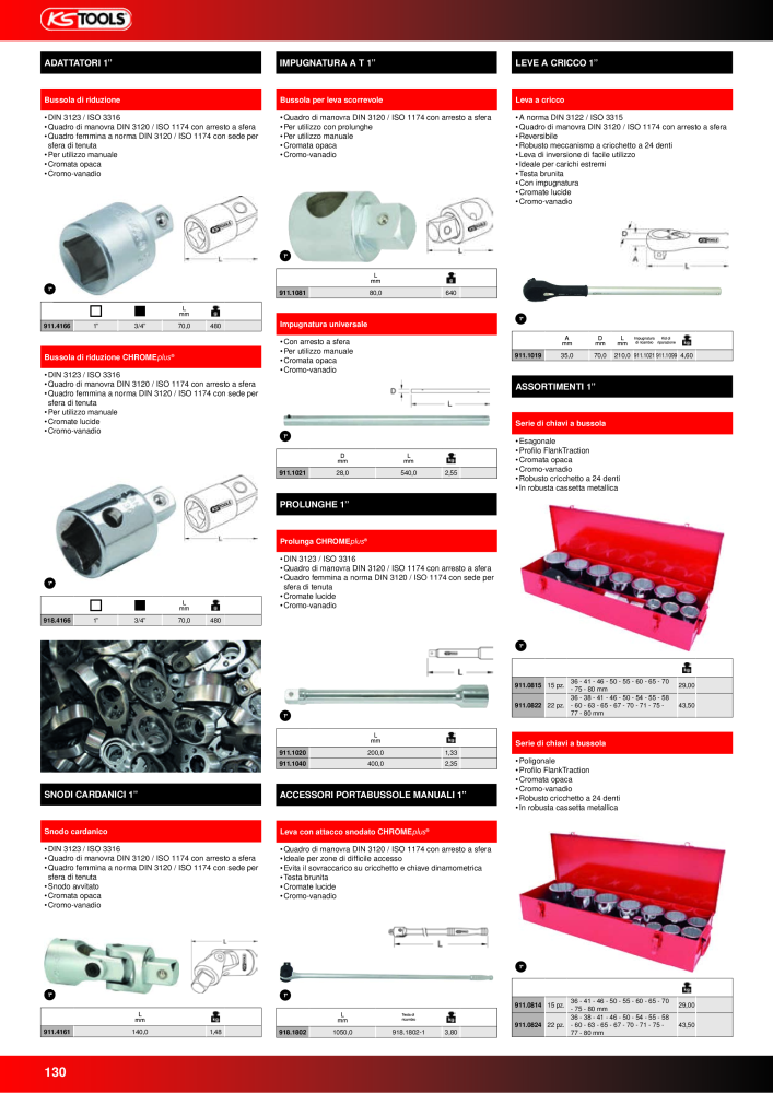 KS Tools Utensili per l'industria e l'artigianato NO.: 20981 - Page 130