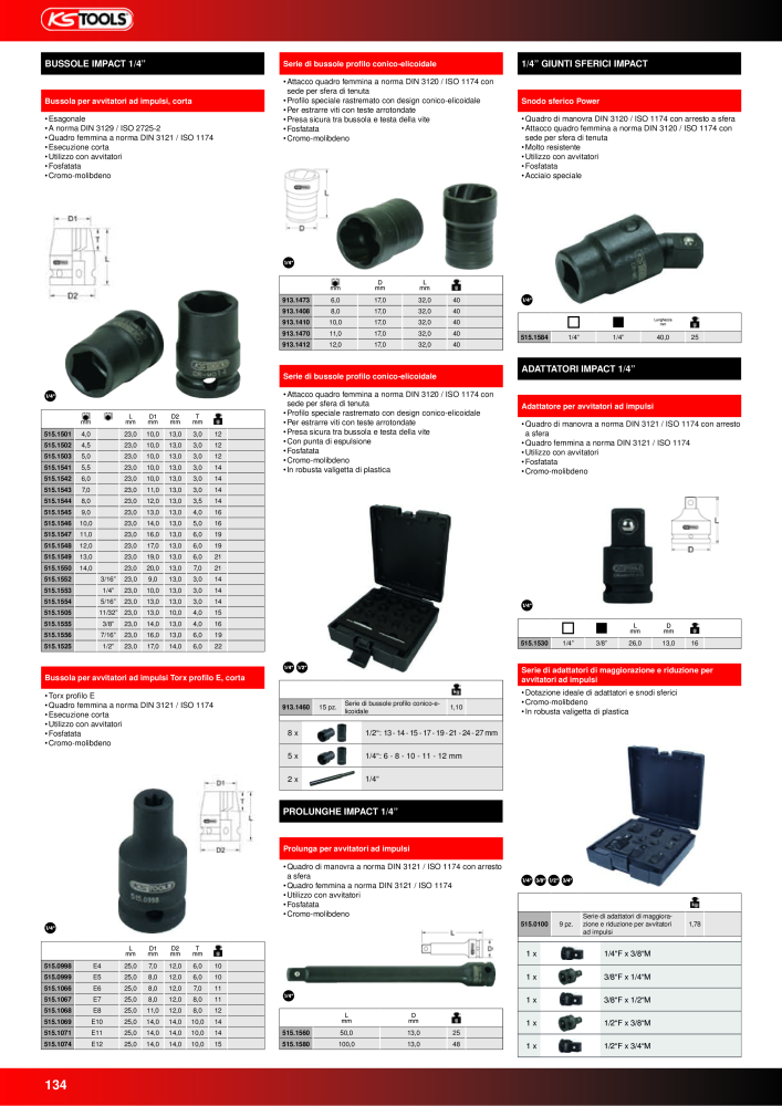 KS Tools Utensili per l'industria e l'artigianato NR.: 20981 - Seite 134