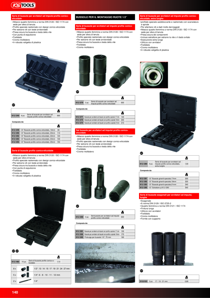 KS Tools Utensili per l'industria e l'artigianato n.: 20981 - Pagina 140