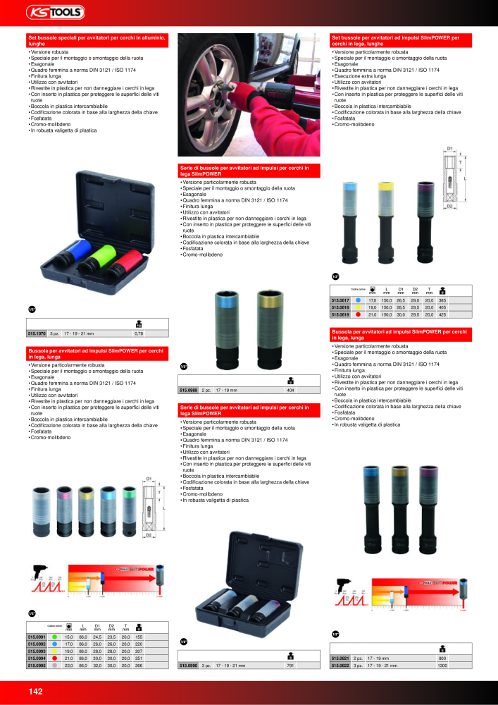 KS Tools Utensili per l'industria e l'artigianato n.: 20981 - Pagina 142