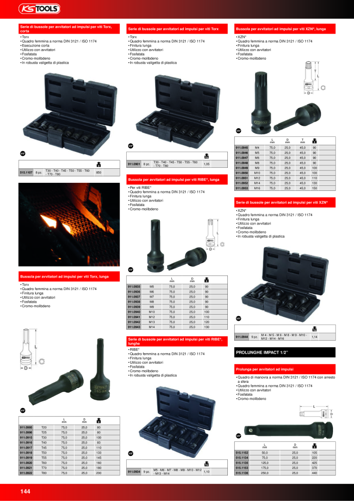 KS Tools Utensili per l'industria e l'artigianato n.: 20981 - Pagina 144