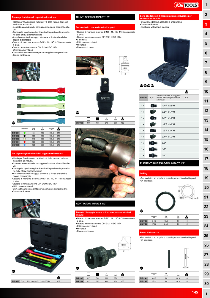 KS Tools Utensili per l'industria e l'artigianato n.: 20981 - Pagina 145