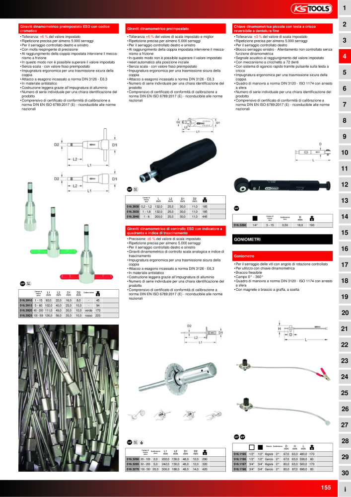 KS Tools Utensili per l'industria e l'artigianato n.: 20981 - Pagina 155